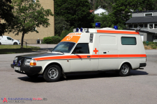 Ambulans - Landstinget Östra Götalands Län - Brandsbilmuseet i Simonstorp