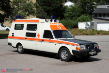 Ambulans - Landstinget Östra Götalands Län - Brandsbilmuseet i Simonstorp