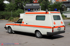 Ambulans - Landstinget Östra Götalands Län - Brandsbilmuseet i Simonstorp
