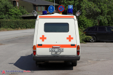 Ambulans - Landstinget Östra Götalands Län - Brandsbilmuseet i Simonstorp