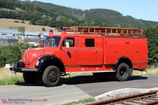 Herscheid - Blaulichttag der Sauerländer Kleinbahn