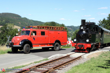 Herscheid - Blaulichttag der Sauerländer Kleinbahn